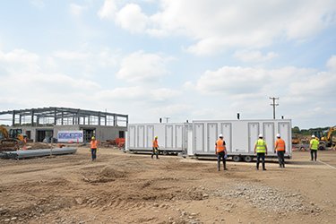 construction site shower facilities Oxford