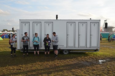 Sports event site shower facilities Oxford