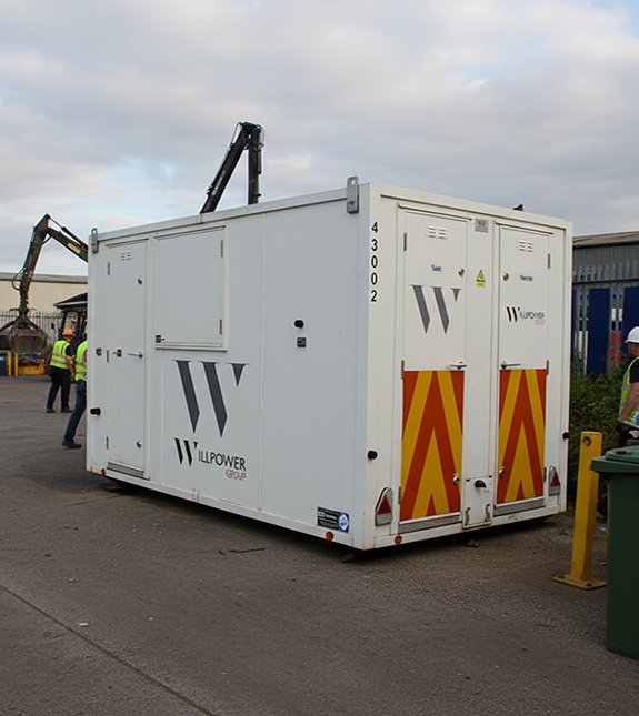 fully equipped mobile welfare cabins Oxfordshire